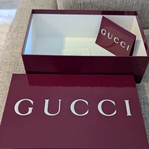 Gucci Deep Red Gift Box